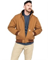 Medium Carhartt Men Loose Fit Firm Duck Insulated