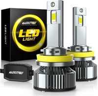 AUXITO H11 LED Bulbs, 120W 24000LM Per Set, 900% B