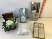 Wedding Cake & Knife Server, Guest Pen, Misc