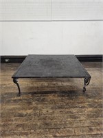 Sculptured Wrought Iron Coffee Table