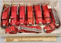 Tootsietoy Firetrucks Die-Cast Toy Lot