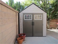 Large Rubbermaid Garden / Storage Shed ( 7' x 7'