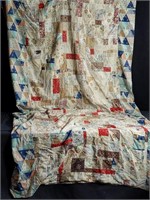 Vintage patchwork quilt