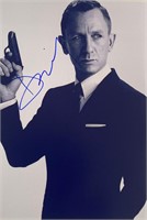 Autograph James Bond 007 Daniel Craig Photo