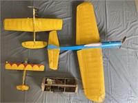 3 Tether Planes w/ Accessories