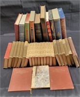 Group of antique & vintage books with many