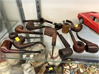Vintage Wooden Pipes
