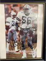 Dallas Cowboys Hollywood Henderson Autographed Pic