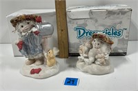 Two Dreamciscle Figurines in Boxes
