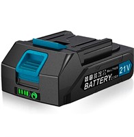 ($39) 2 Pack 21V Lithium Battery with Electric