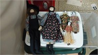 Amish & other porcelain dolls