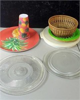 Beautiful cake plate and more
