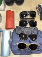 SUNGLASSES AND CASES