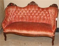 Antique angel wing Parlor Love Seat with Nicely
