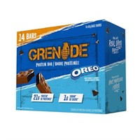 14-Pk 60 g Grenade Oreo Protein Bar
