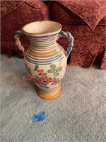 Large Italian pottery vase