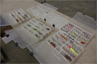 6) Boxes of Fishing Baits and Leaders