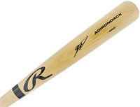 Sebastian Walcott Autographed Blonde  Baseball Bat