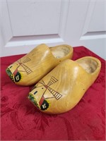 Dutch wood clogs