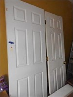 Pair of interior closet doors