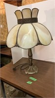 Vintage  Tulip Shaped Slag Lamp, no finial