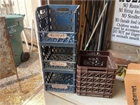 Vintage/Retro Milk Crates