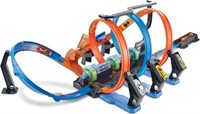 Hot Wheels Track Set and Toy Car, Large-Scale