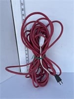 Red extension cord