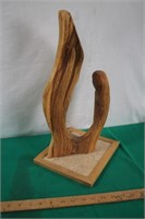 Vintage Wood Bird Carving