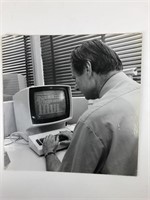 Vintage IBM Computer Photo