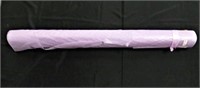 Roll of Pansy Sparkle Nylon fabric