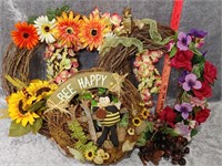 4 Grapevine Wreaths