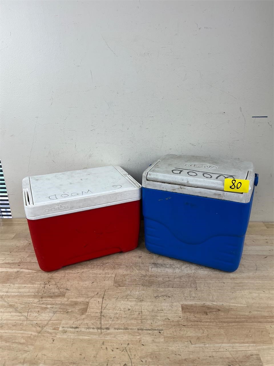 Two Personal Coolers