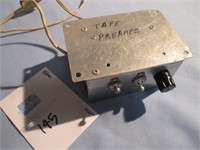 Power supply - marked tape pre-amps