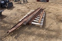 Assorted Angle, U Channel Iron Approx 8Ft-15Ft