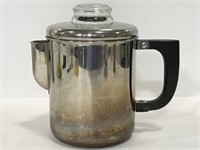 Ekcoware stainless steel coffee percolator