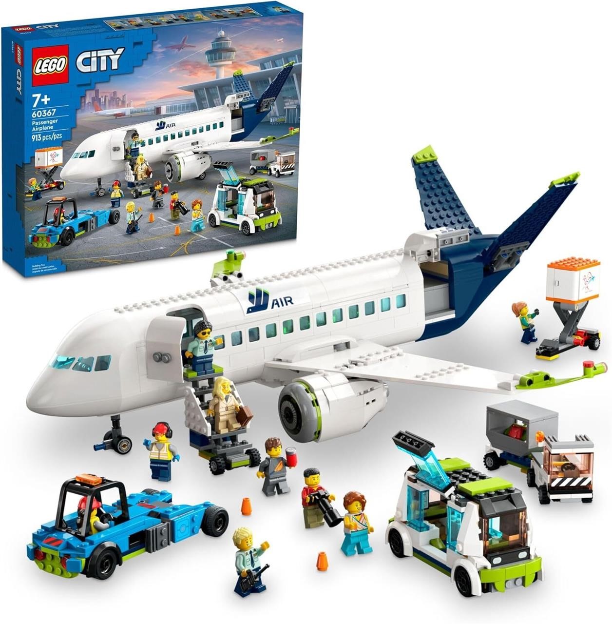 LEGO City Passenger Airplane 60367 Toy Set