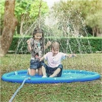 68" Sprinkler Pad & Splash Play Mat for Kids