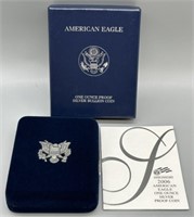 2006 W American Eagle Silver Proof Coin w/COA