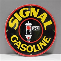 SIGNAL GASOLINE ADVERTISING SIGN