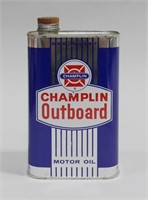 CHAMPLIN OUTBOARD MOTOR OIL CAN