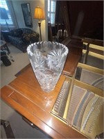 Cut Glass Vase