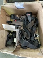 QTY OF OLD SEATBELTS FROM FORD & HOLDENS