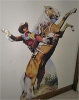 1990's Life Size Roy Rogers & Trigger Cardboard