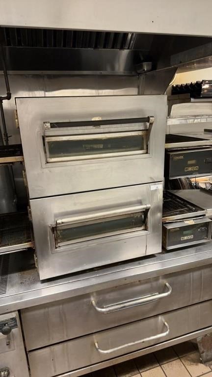 2 Lincoln Enodus Double stack conveyor Pizza