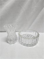 Clear Glass Pieces (2)