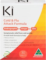 Cold & Flu Attack Formula, 30 Count,