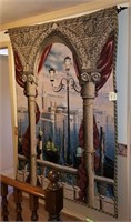 Italy Tapestry with Rod 56” X 80”
