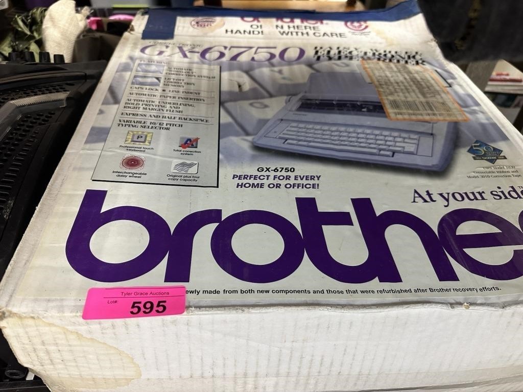 BROTHER GX-6750 DAISY WHEEL ELECTRONIC TYPEWRITER