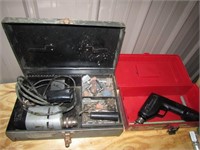 craftsman drillw/bits & toolbox